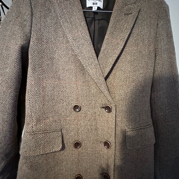 Women Wool Long Coat - Picture 3 of 4